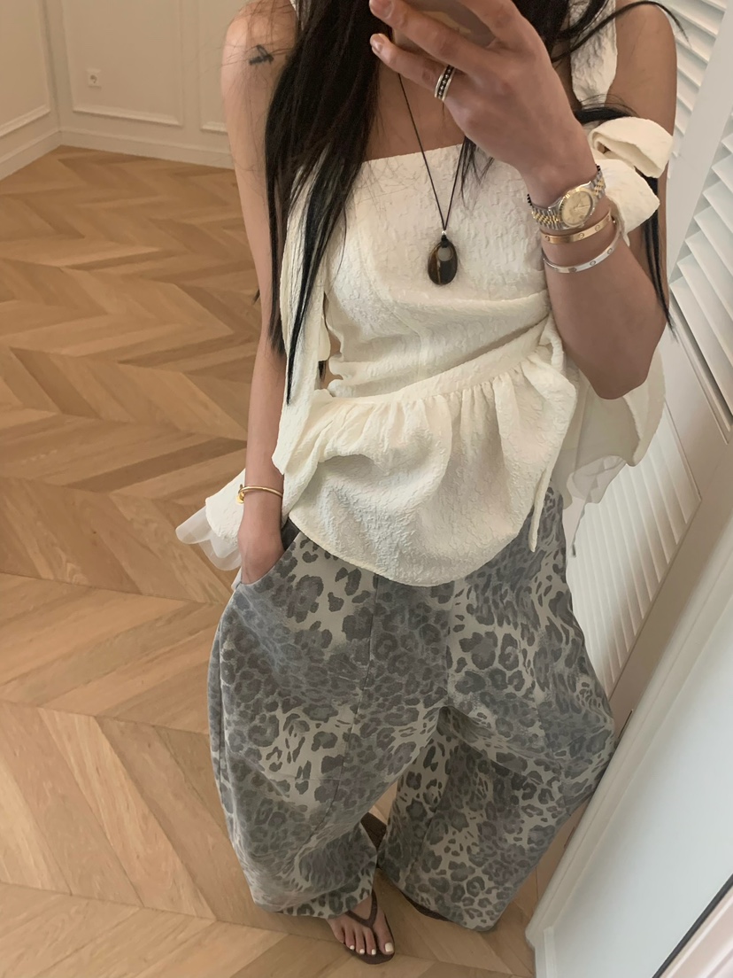 VIRKIN東大門實拍女士新品時尚休閑職業熱賣人氣26春夏牛仔褲VIRKIN牛仔褲