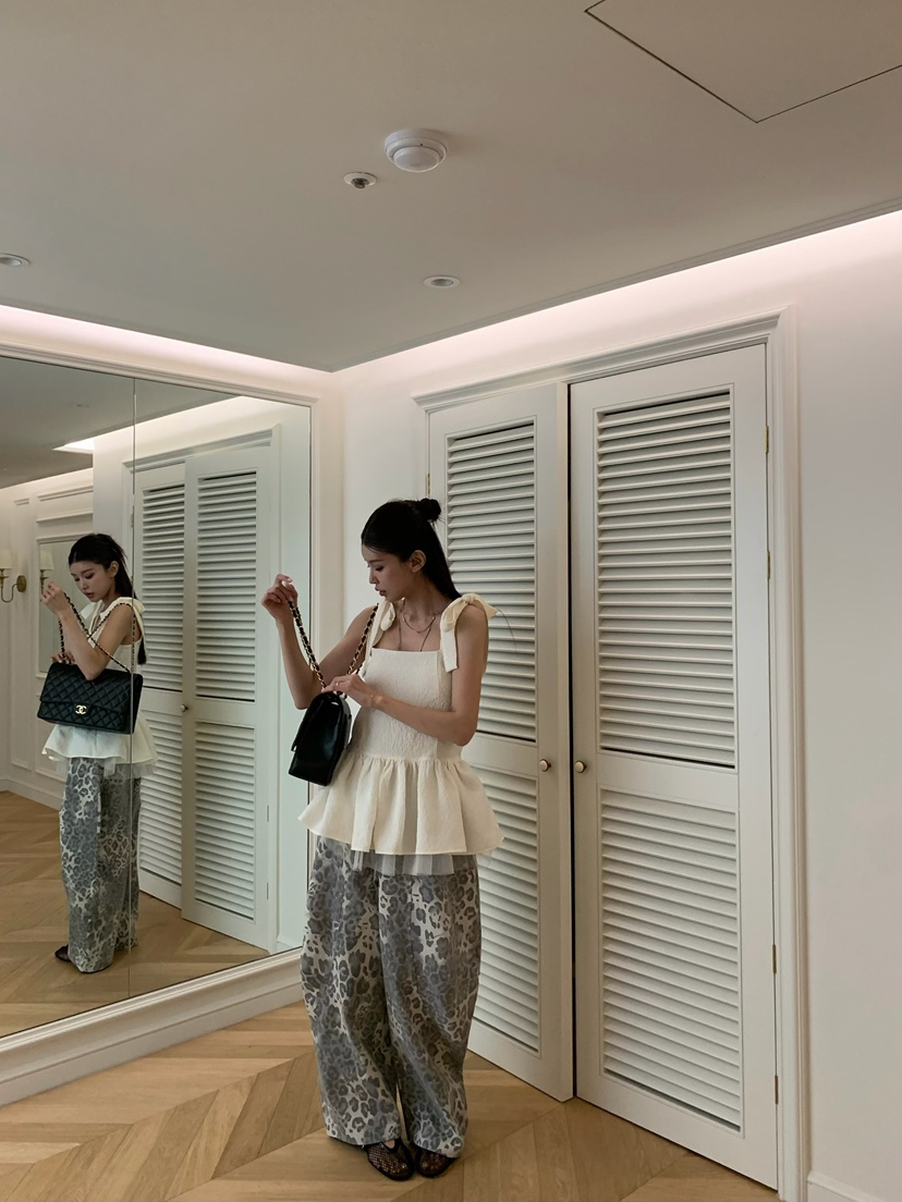 VIRKIN東大門實拍女士新品時尚休閑職業熱賣人氣26春夏牛仔褲VIRKIN牛仔褲