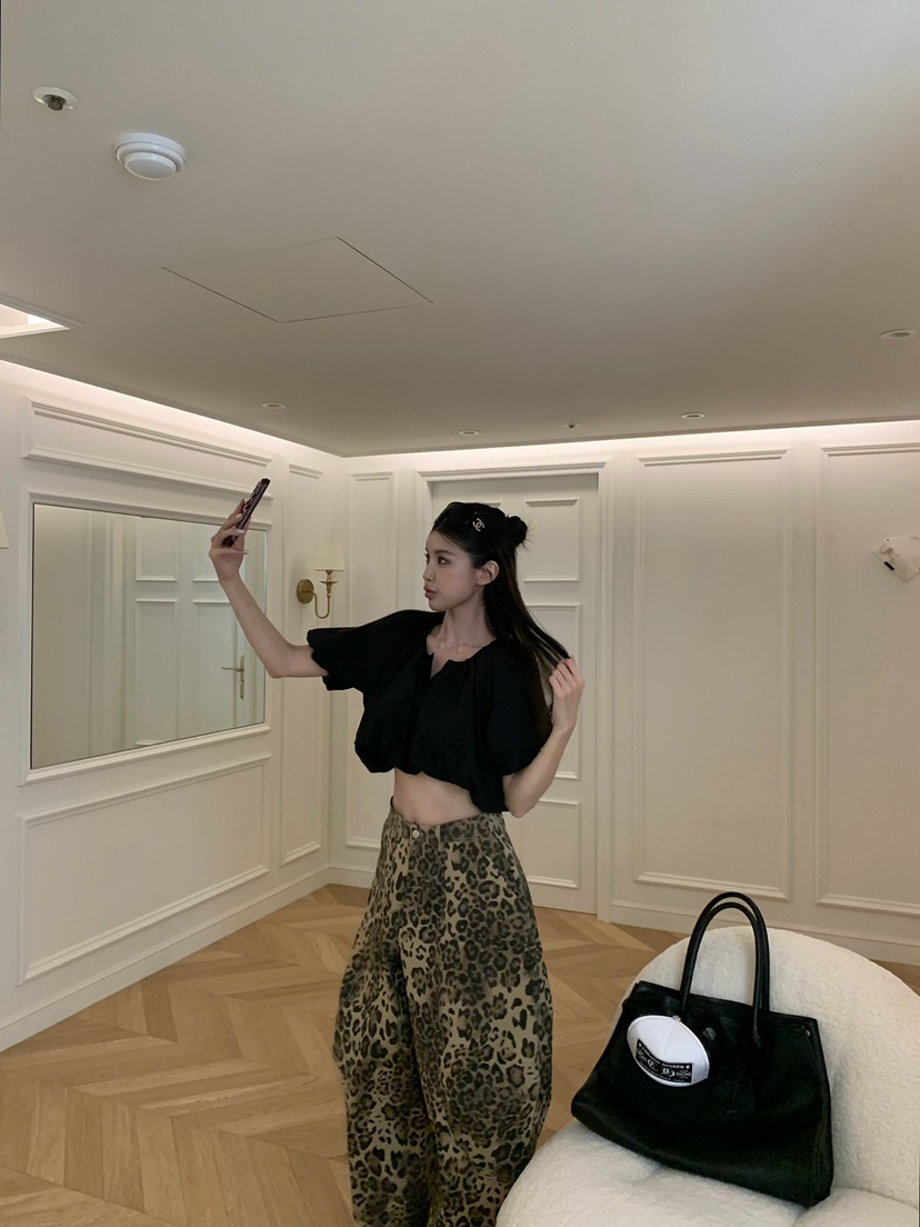 VIRKIN東大門實拍女士新品時尚休閑職業熱賣人氣26春夏牛仔褲VIRKIN牛仔褲