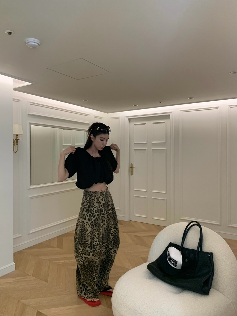 VIRKIN東大門實拍女士新品時尚休閑職業熱賣人氣26春夏牛仔褲VIRKIN牛仔褲