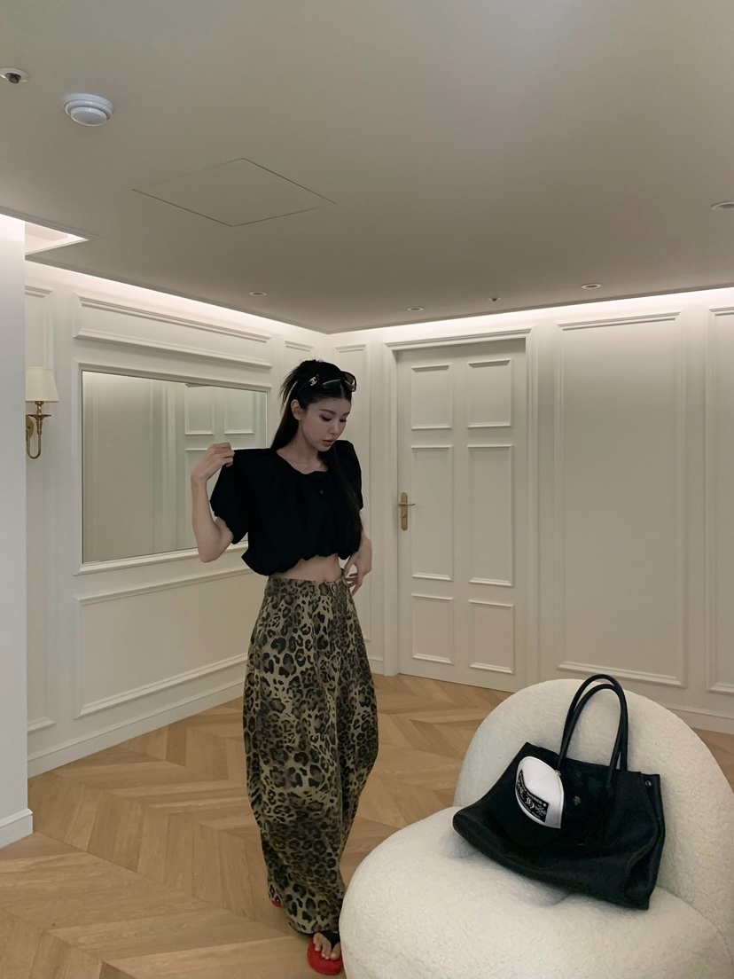 VIRKIN東大門實拍女士新品時尚休閑職業熱賣人氣26春夏牛仔褲VIRKIN牛仔褲