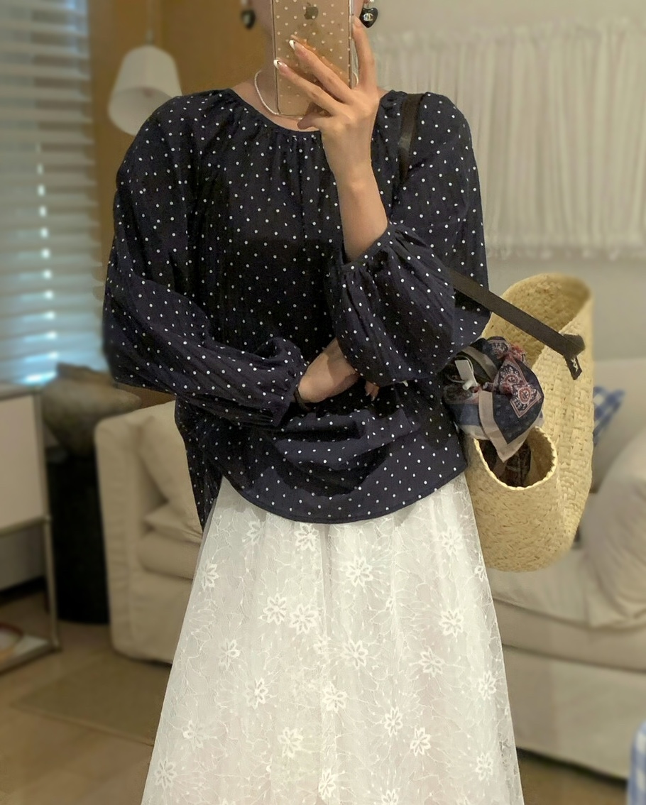 OLA韓國直郵女裝新款推薦人氣熱賣休閑真品26春夏襯衫蕾絲衫mellor/OLA襯衫/蕾絲衫