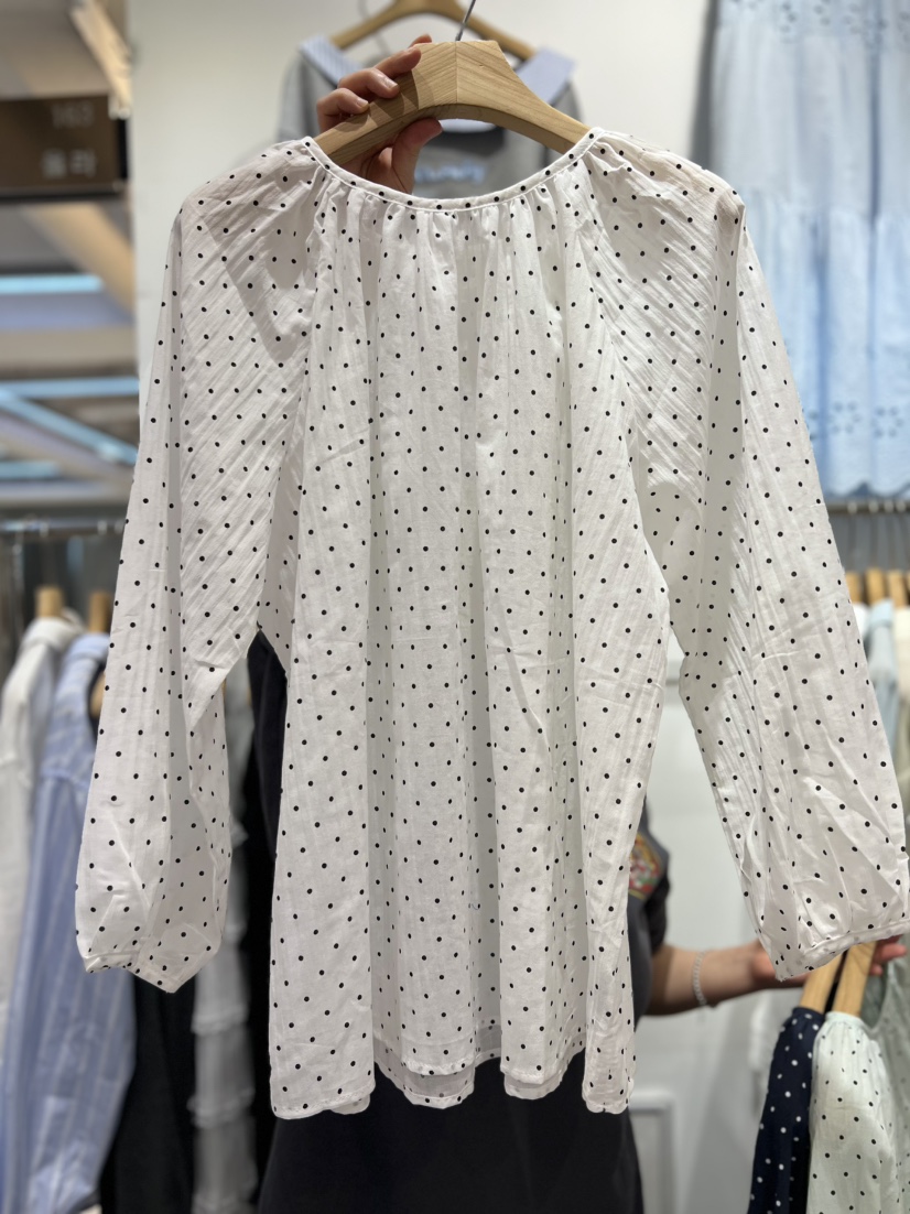 OLA韓國直郵女裝新款推薦人氣熱賣休閑真品26春夏襯衫蕾絲衫mellor/OLA襯衫/蕾絲衫圖色1