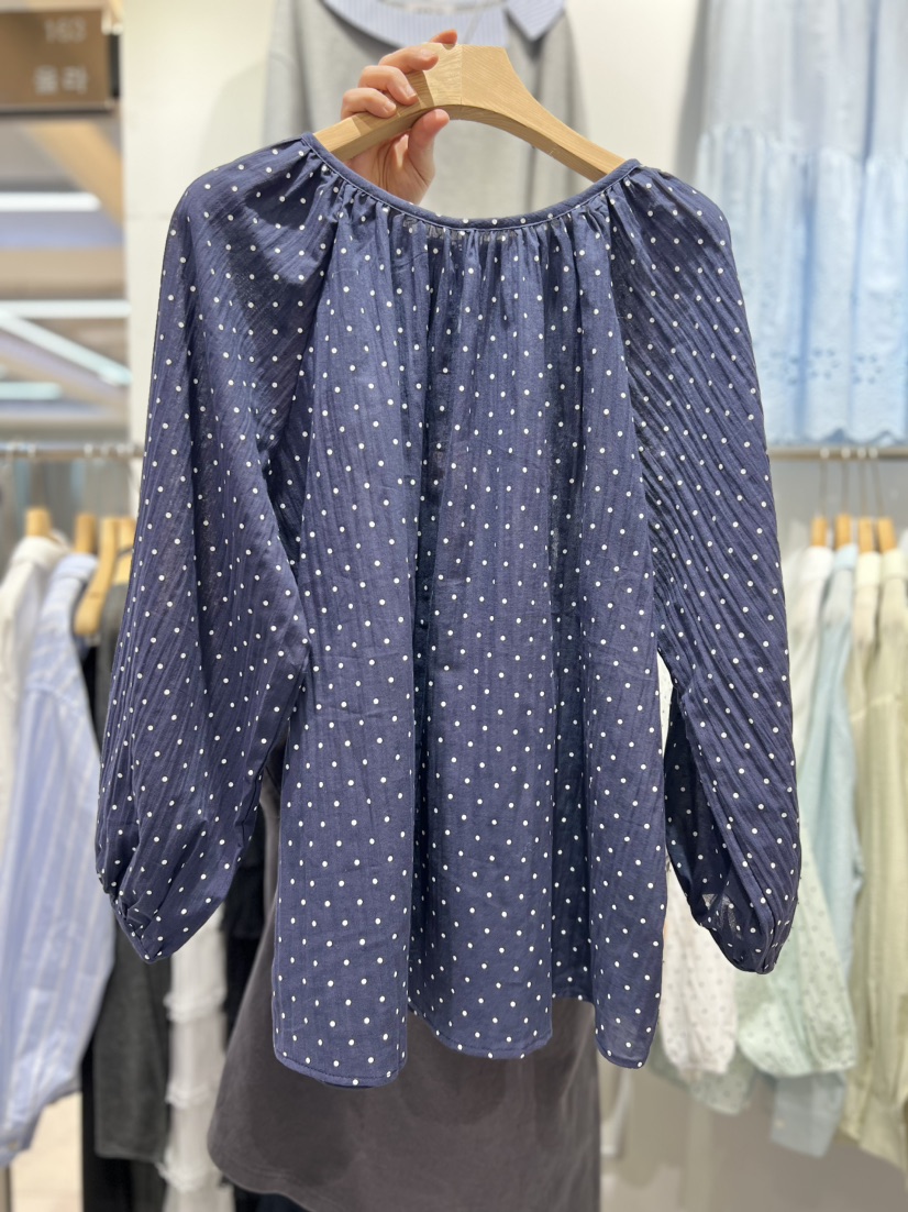 OLA韓國直郵女裝新款推薦人氣熱賣休閑真品26春夏襯衫蕾絲衫mellor/OLA襯衫/蕾絲衫圖色3