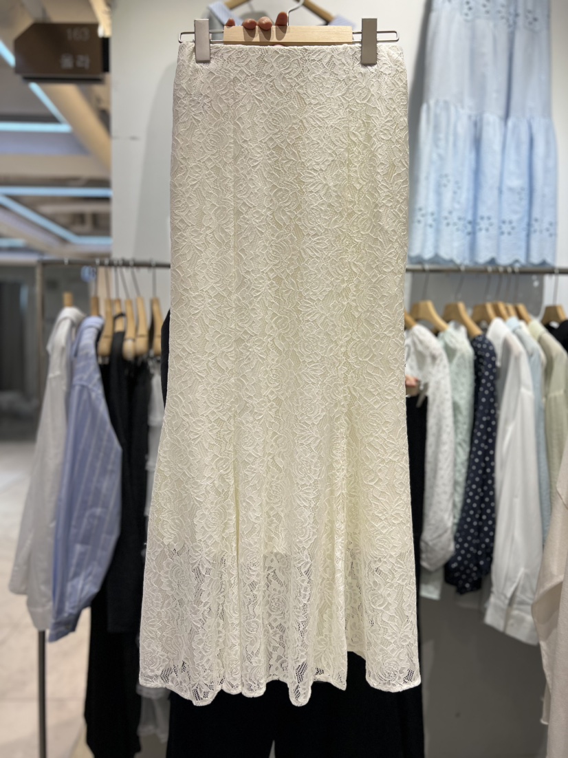 OLA韓國代購女士新品職業時尚人氣休閑推薦26春夏真品長裙mellor/OLA長裙圖色1