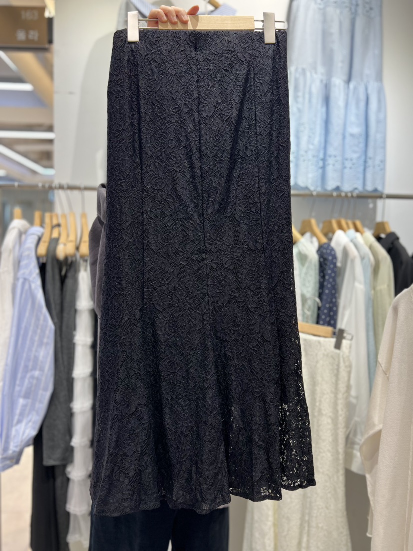 OLA韓國代購女士新品職業時尚人氣休閑推薦26春夏真品長裙mellor/OLA長裙圖色2