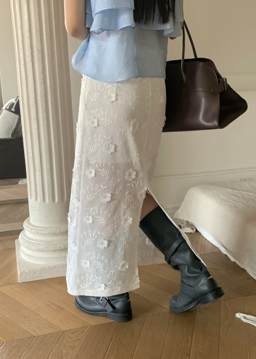 OUPPT韓國代購女士新品人氣推薦時尚26春夏休閑熱賣職業長裙OUPPT長裙