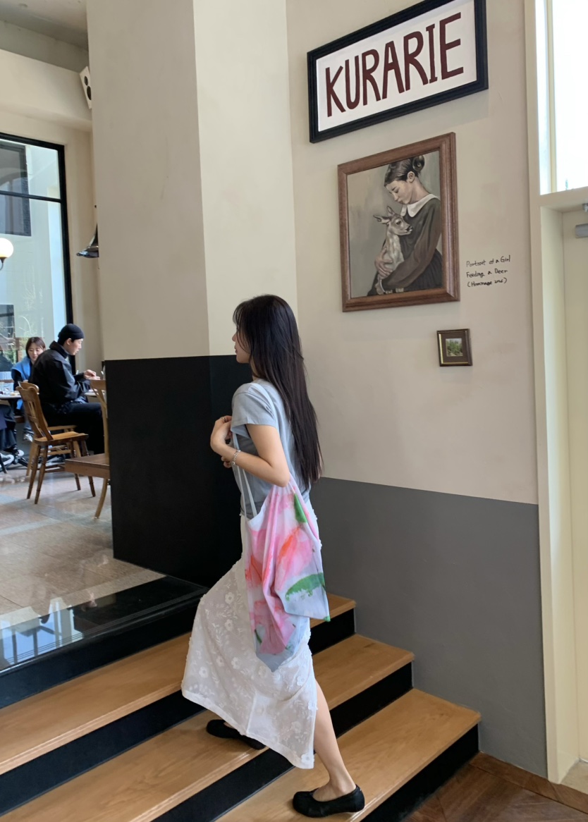 OUPPT韓國代購女士新品人氣推薦時尚26春夏休閑熱賣職業長裙OUPPT長裙