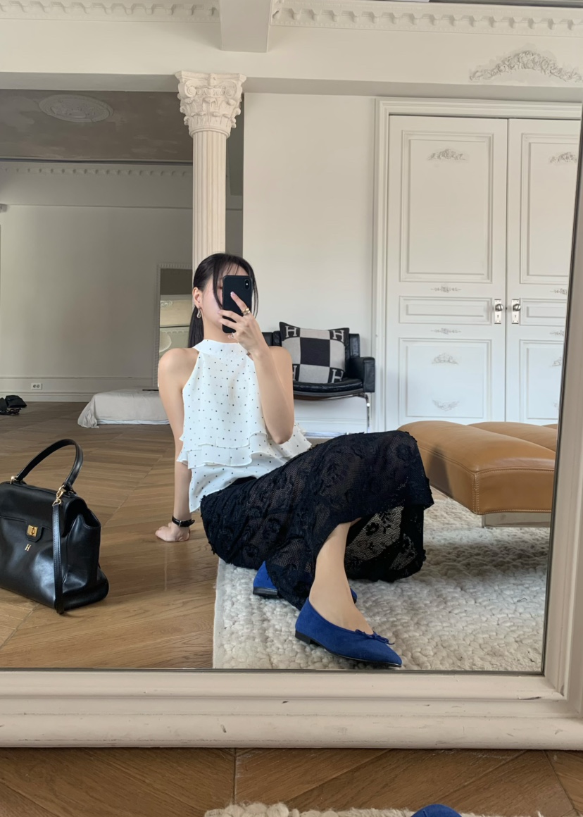 OUPPT韓國代購女士新品人氣推薦時尚26春夏休閑熱賣職業長裙OUPPT長裙