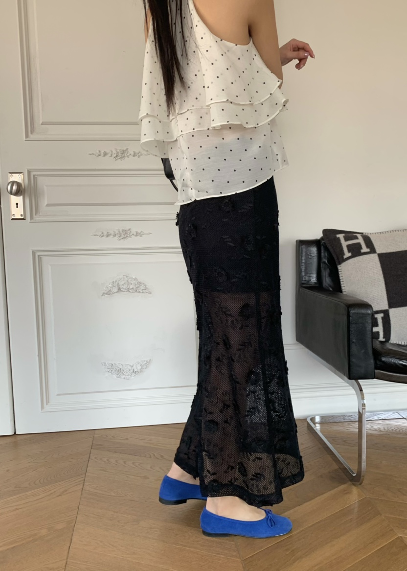 OUPPT韓國代購女士新品人氣推薦時尚26春夏休閑熱賣職業長裙OUPPT長裙