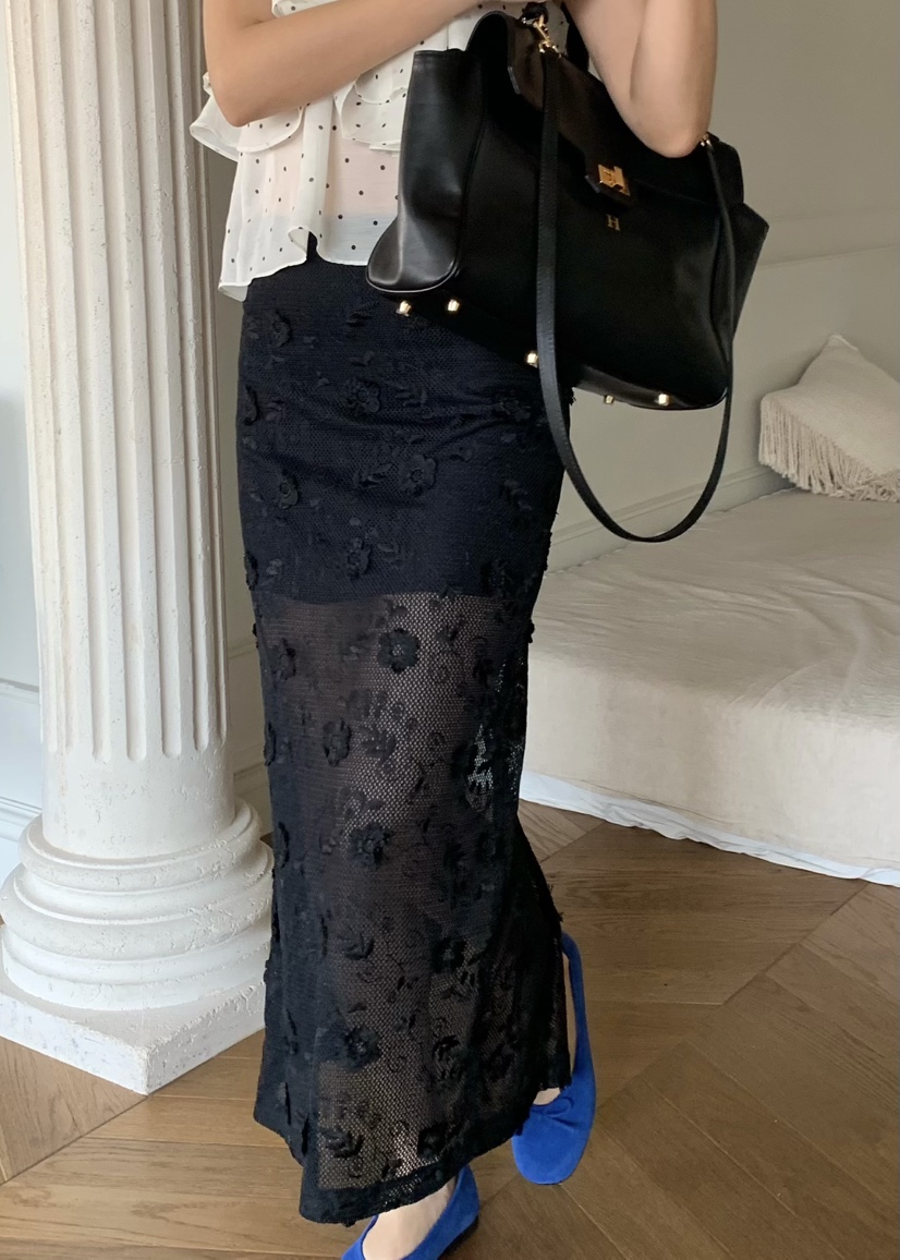 OUPPT韓國代購女士新品人氣推薦時尚26春夏休閑熱賣職業長裙OUPPT長裙圖色2