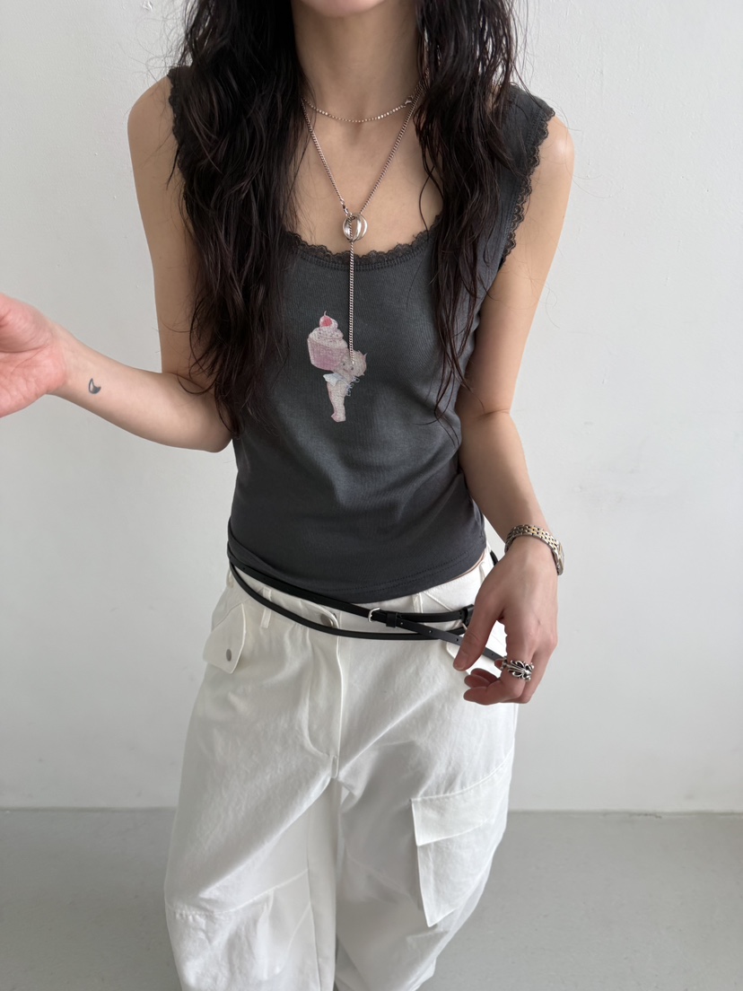 MINIMUZE東大門實拍女士新款休閑職業熱賣人氣真品吊帶背心MINIMUZE吊帶/背心