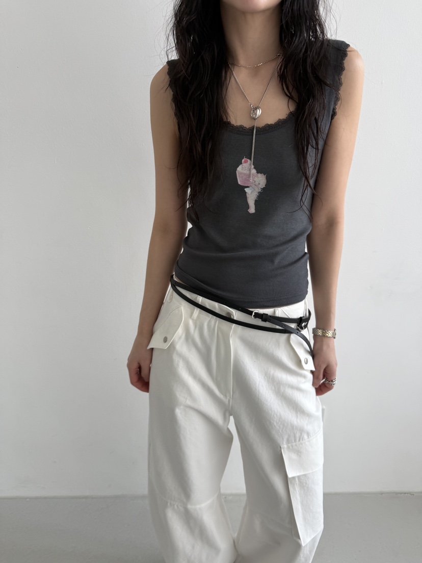 MINIMUZE東大門實拍女士新款休閑職業熱賣人氣真品吊帶背心MINIMUZE吊帶/背心