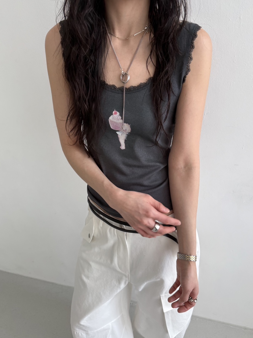 MINIMUZE東大門實拍女士新款休閑職業熱賣人氣真品吊帶背心MINIMUZE吊帶/背心