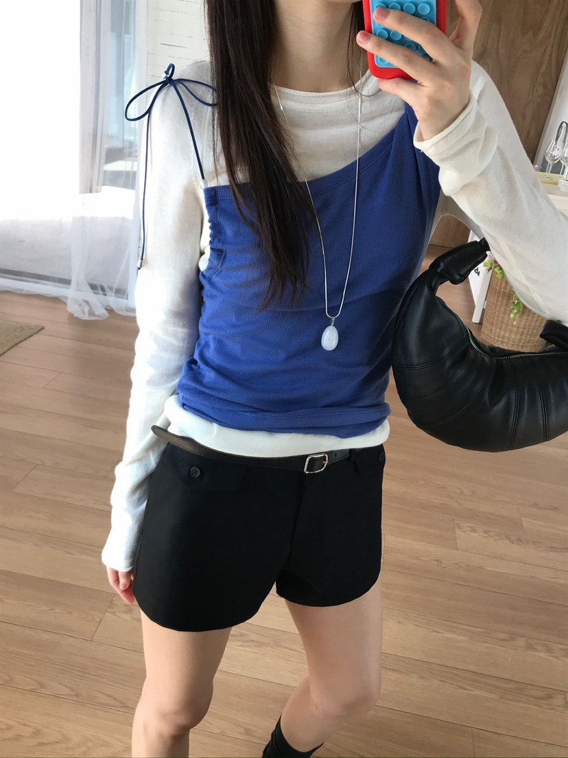 ESCHER東大門代購女裝新品人氣真品時尚短褲不含腰帶口袋ESCHER短褲