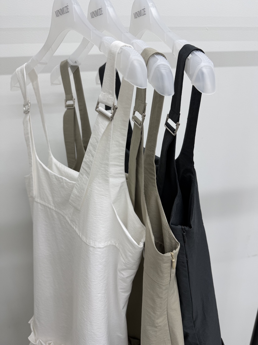 MINIMUZE韓國直郵女裝新款真品人氣26春夏職業時尚連衣裙MINIMUZE連衣裙