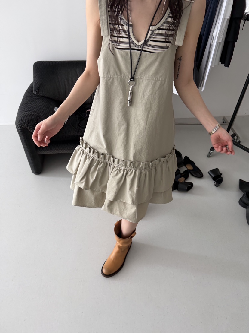 MINIMUZE韓國直郵女裝新款真品人氣26春夏職業時尚連衣裙MINIMUZE連衣裙