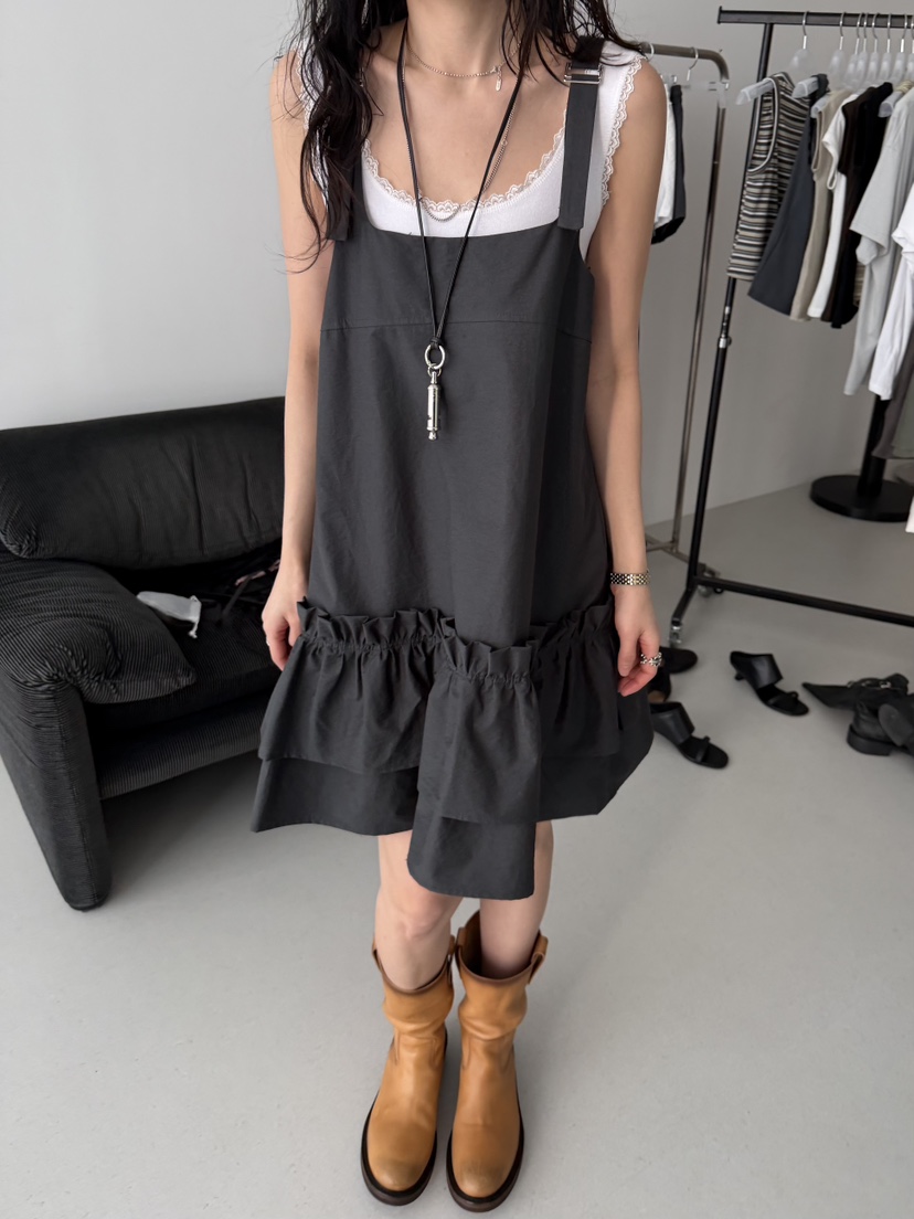 MINIMUZE韓國直郵女裝新款真品人氣26春夏職業時尚連衣裙MINIMUZE連衣裙