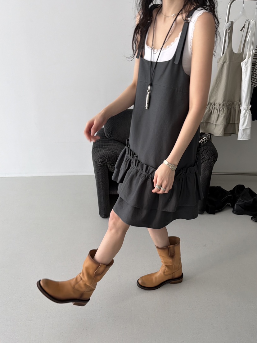 MINIMUZE韓國直郵女裝新款真品人氣26春夏職業時尚連衣裙MINIMUZE連衣裙