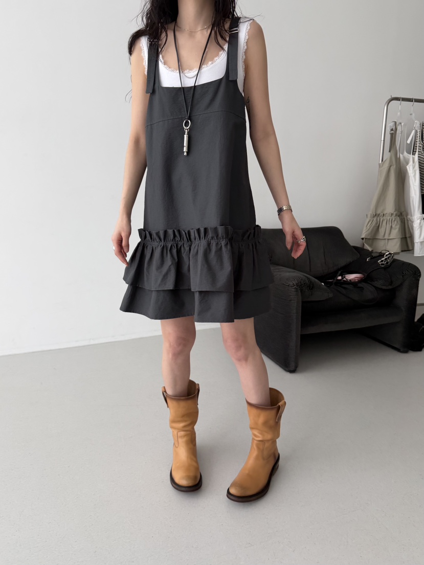 MINIMUZE韓國直郵女裝新款真品人氣26春夏職業時尚連衣裙MINIMUZE連衣裙