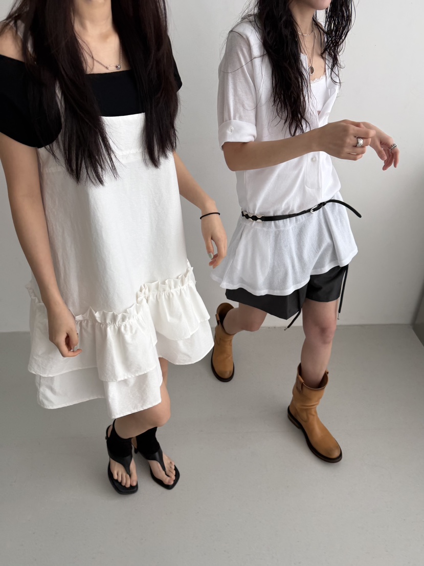 MINIMUZE韓國直郵女裝新款真品人氣26春夏職業時尚連衣裙MINIMUZE連衣裙