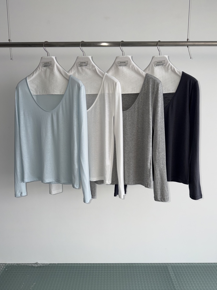 BAKING POWDER東大門直郵女裝新款熱賣職業26春夏長袖T恤BAKING POWDER長袖T恤