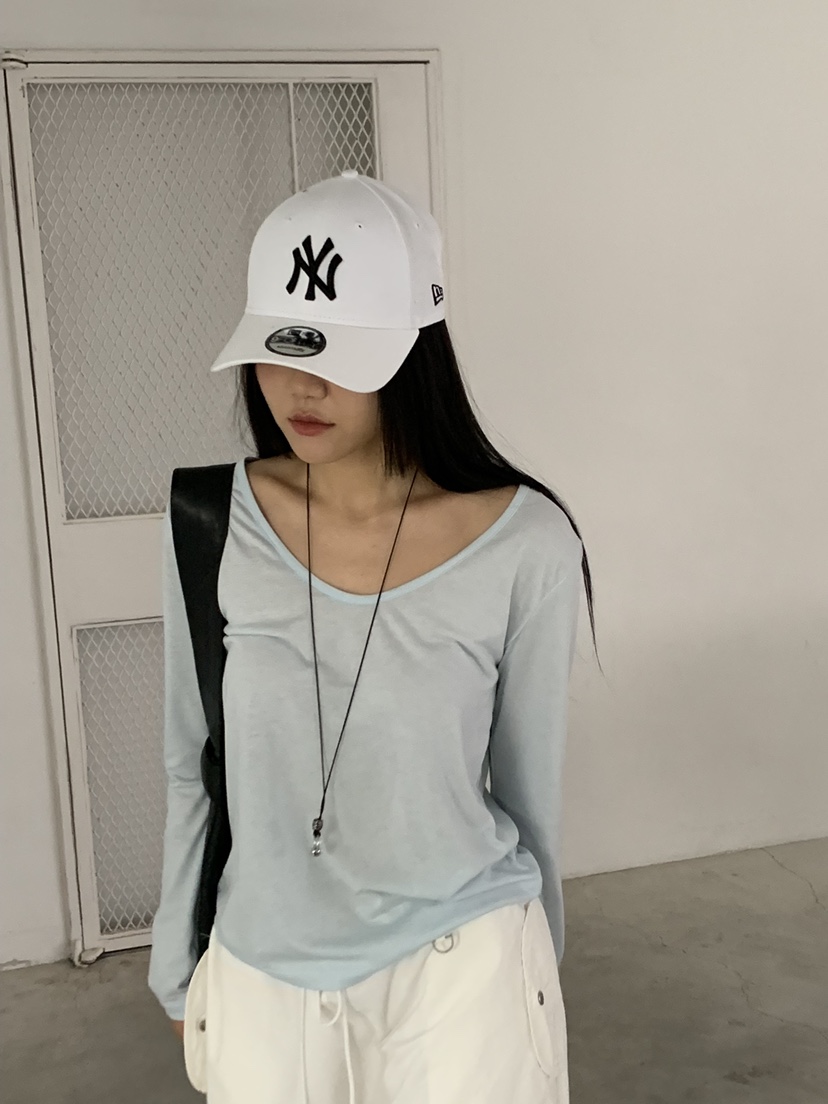 BAKING POWDER東大門直郵女裝新款熱賣職業26春夏長袖T恤BAKING POWDER長袖T恤