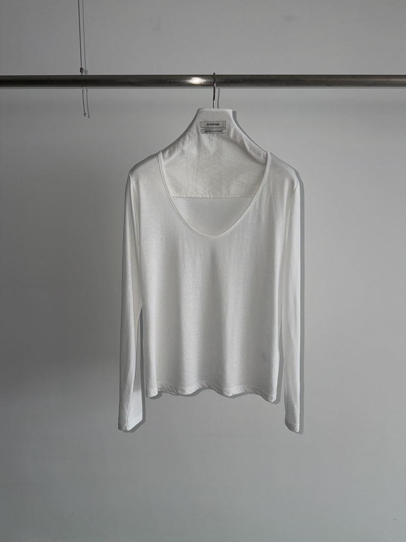 BAKING POWDER東大門直郵女裝新款熱賣職業26春夏長袖T恤BAKING POWDER長袖T恤圖色2