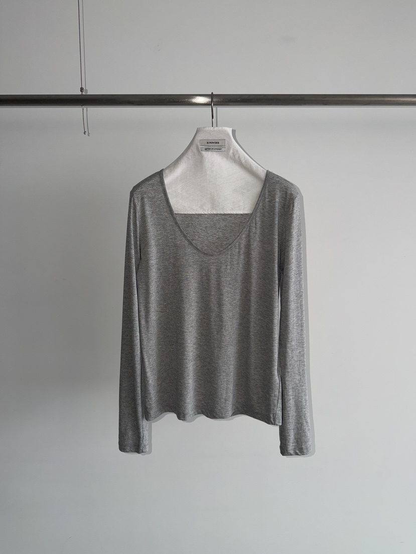 BAKING POWDER東大門直郵女裝新款熱賣職業26春夏長袖T恤BAKING POWDER長袖T恤圖色3