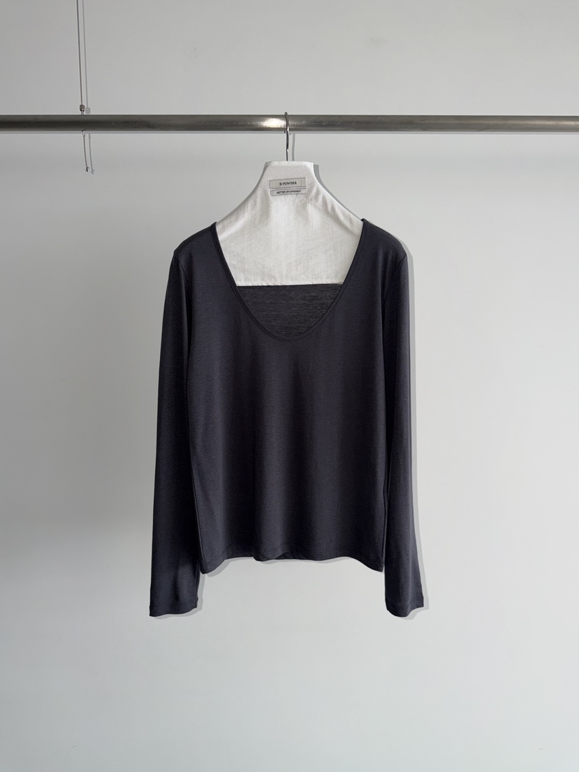 BAKING POWDER東大門直郵女裝新款熱賣職業26春夏長袖T恤BAKING POWDER長袖T恤圖色4