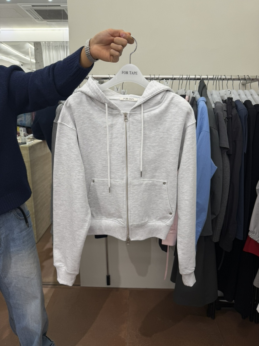 FOR TAPE東大門實拍女士新品休閑真品外套連帽衫拉鏈棉質FOR TAPE外套圖色2
