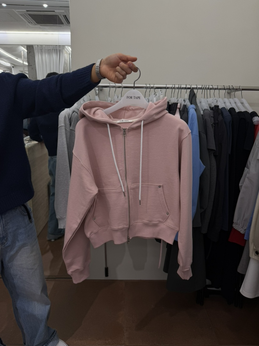 FOR TAPE東大門實拍女士新品休閑真品外套連帽衫拉鏈棉質FOR TAPE外套圖色3