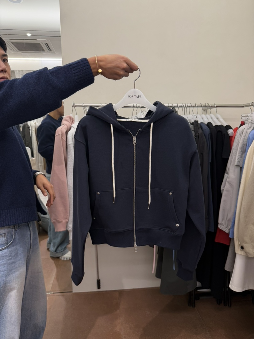 FOR TAPE東大門實拍女士新品休閑真品外套連帽衫拉鏈棉質FOR TAPE外套圖色4