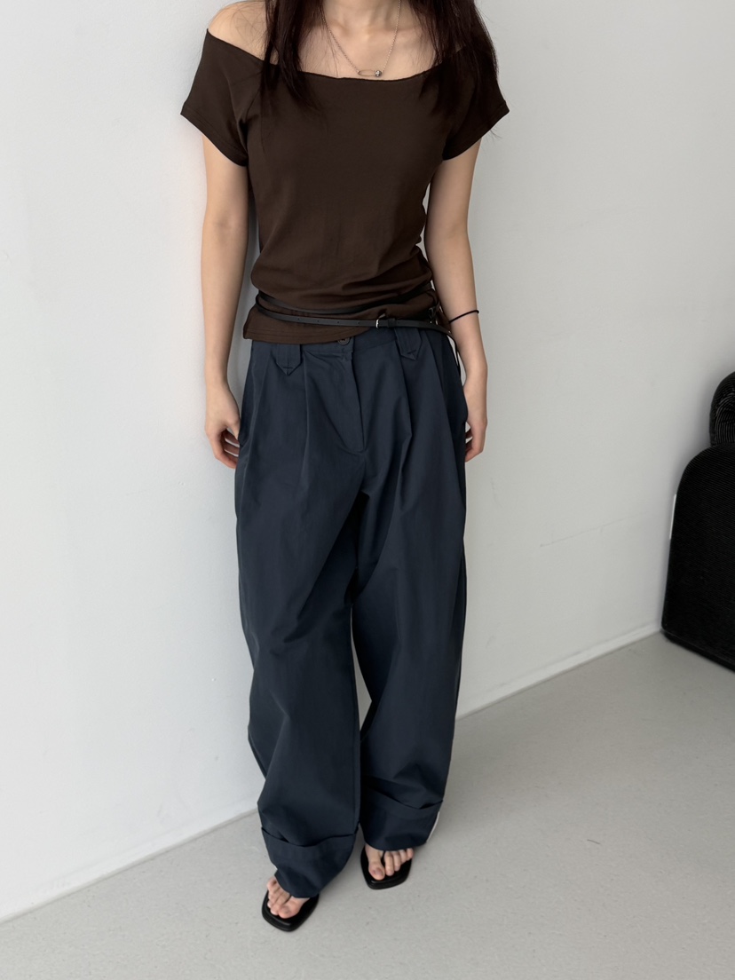 MINIMUZE東大門直郵女士新款時尚人氣熱賣休閑26春夏休閑褲MINIMUZE休閑褲