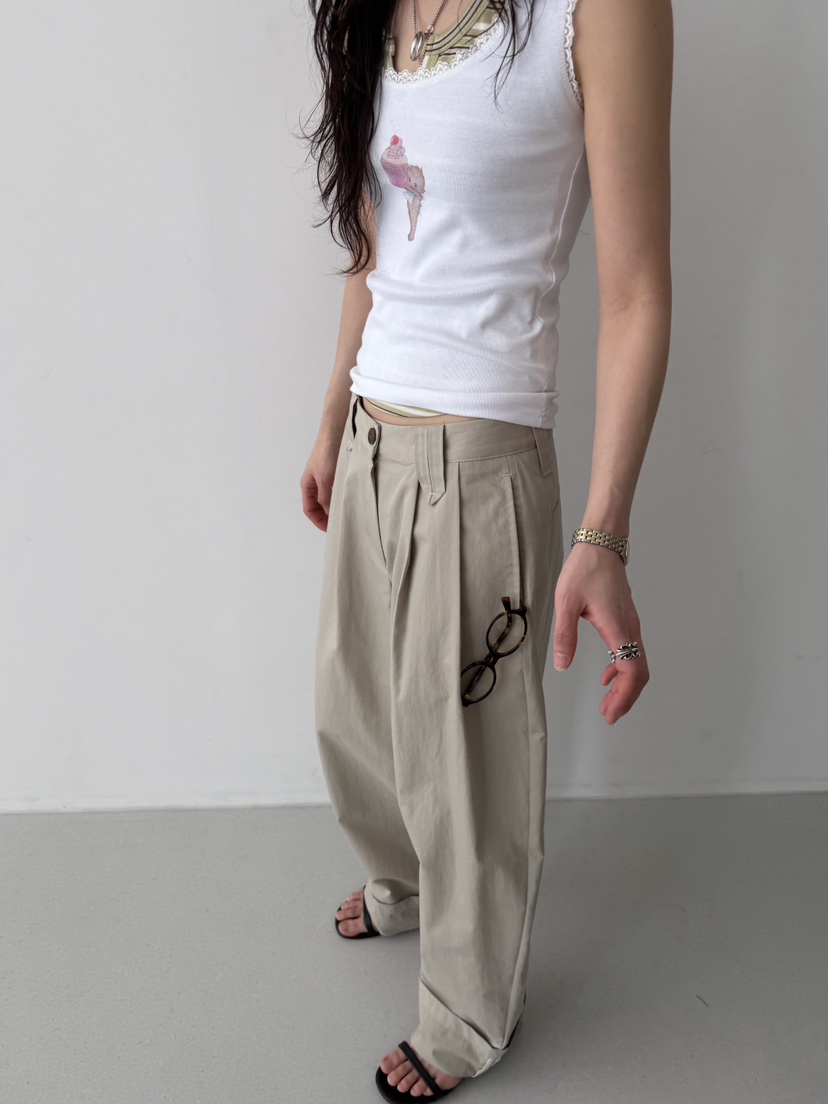 MINIMUZE東大門直郵女士新款時尚人氣熱賣休閑26春夏休閑褲MINIMUZE休閑褲