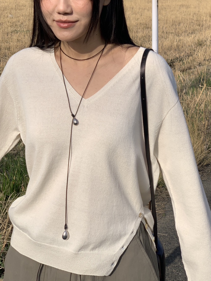 BAKING POWDER韓國代購女士新品人氣時尚推薦針織衫紐扣BAKING POWDER針織衫