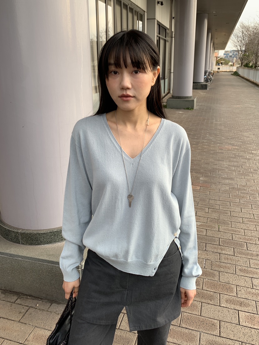 BAKING POWDER韓國代購女士新品人氣時尚推薦針織衫紐扣BAKING POWDER針織衫