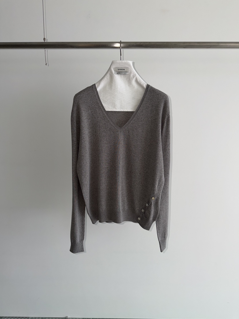 BAKING POWDER韓國代購女士新品人氣時尚推薦針織衫紐扣BAKING POWDER針織衫圖色3