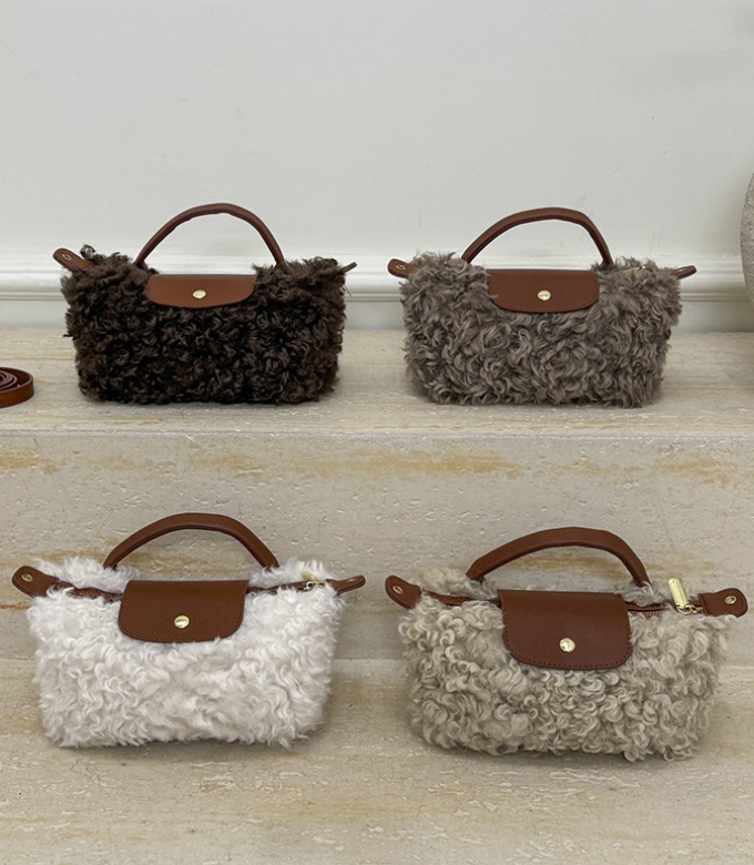 POSH BLUE東大門直郵女士新款真品時尚人氣單肩斜跨包絨POSH BLUE單肩/斜跨包