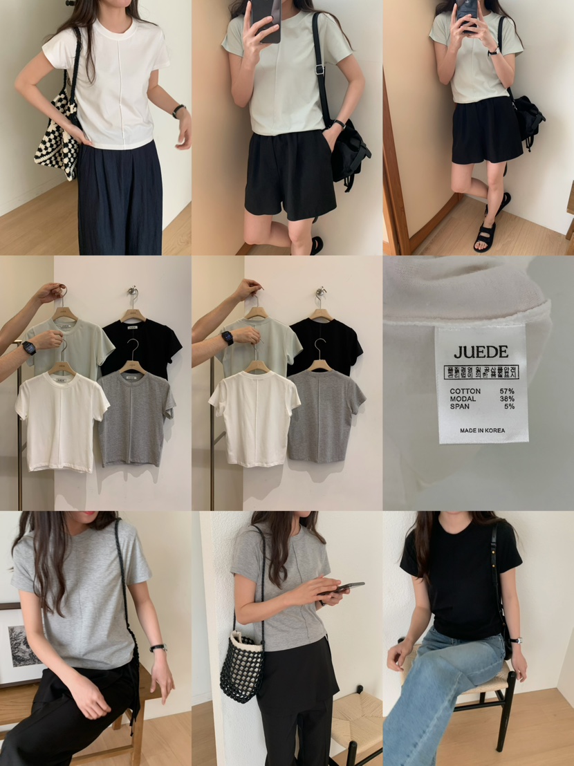 JUEDE韓國代購女裝新品推薦真品職業T恤JUEDET恤
