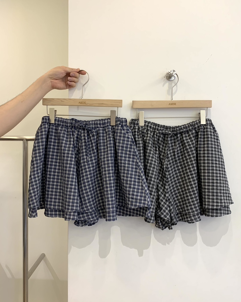 JUEDE韓國代購女士新品休閑推薦26春夏短褲JUEDE短褲