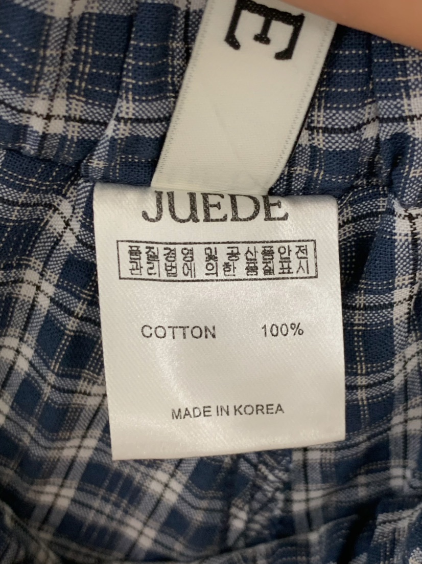 JUEDE韓國代購女士新品休閑推薦26春夏短褲JUEDE短褲