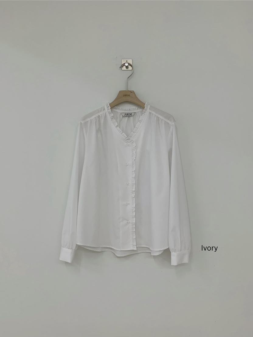 JUEDE東大門實拍女裝新品推薦襯衫蕾絲衫JUEDE襯衫/蕾絲衫圖色1