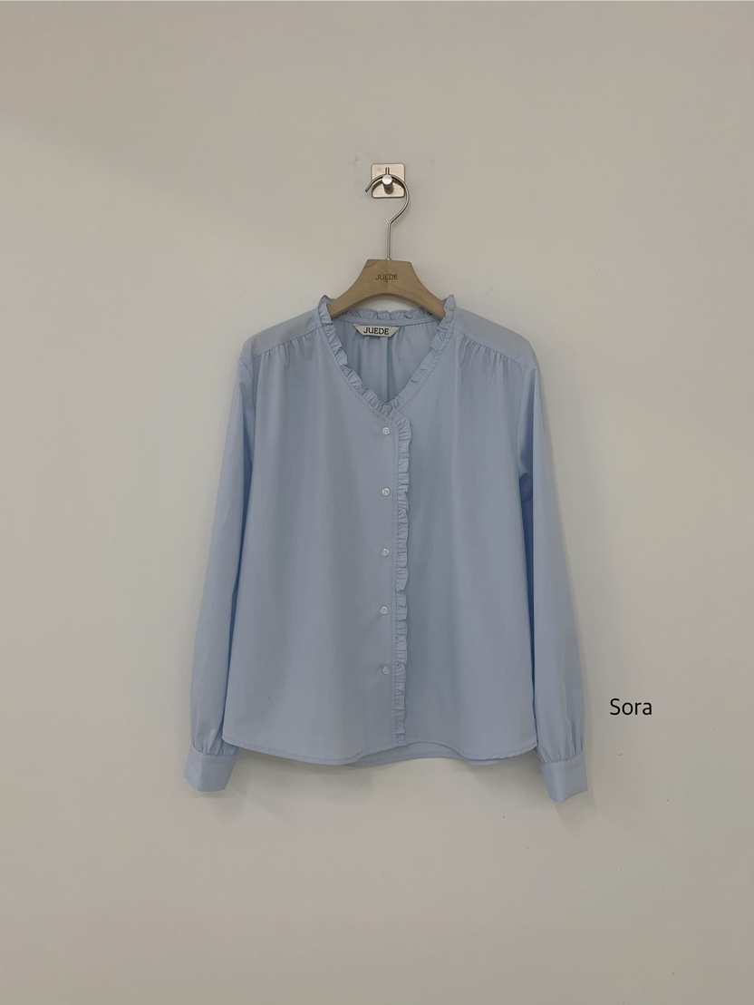 JUEDE東大門實拍女裝新品推薦襯衫蕾絲衫JUEDE襯衫/蕾絲衫圖色2