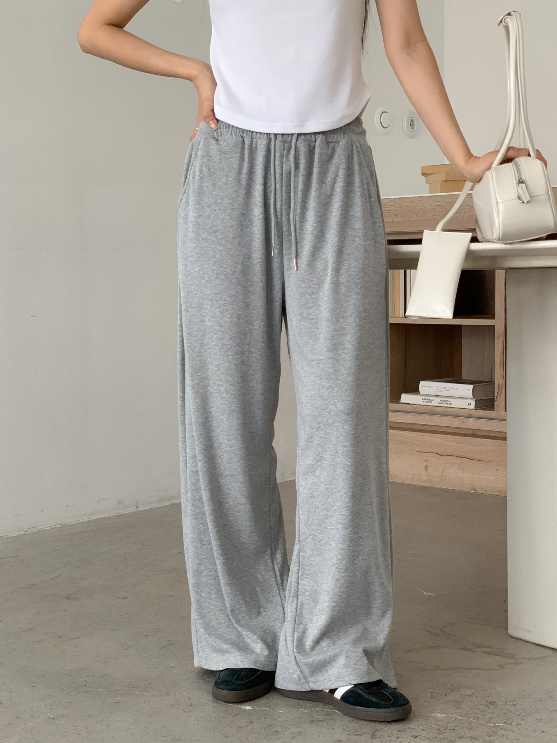 LEOPARD東大門實拍女裝新款推薦休閑熱賣時尚職業人氣休閑褲LEOPARD休閑褲