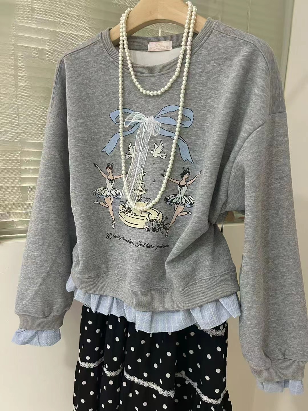 LA KERR東大門直郵女士新品熱賣時尚職業真品衛衣不含配飾LA KERR衛衣圖色1