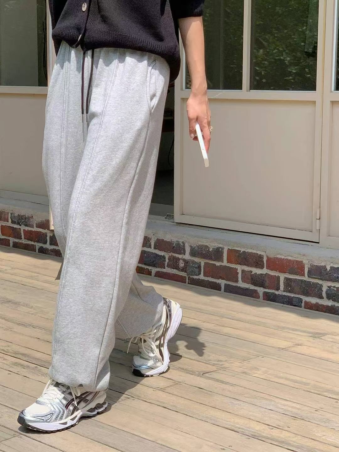 LEOPARD韓國代購女士新品推薦時尚職業休閑26春夏熱賣休閑褲LEOPARD休閑褲