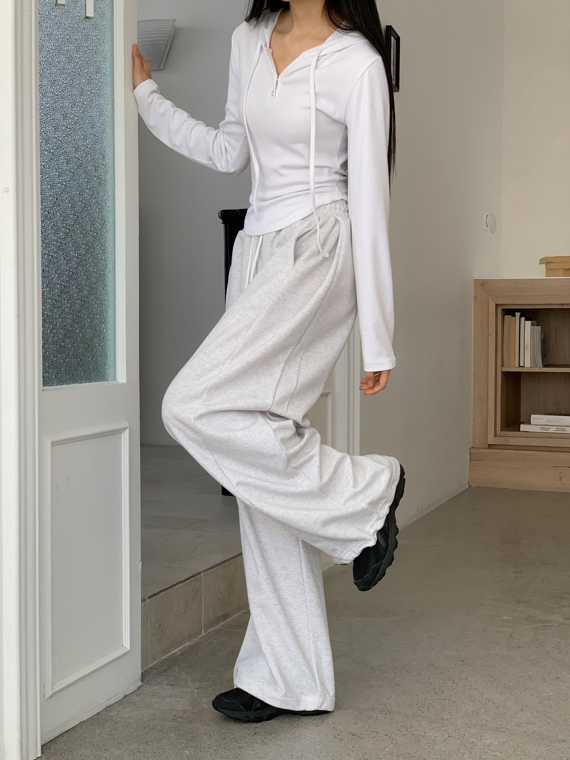 LEOPARD東大門代購女士新款熱賣真品職業時尚人氣26春夏休閑褲LEOPARD休閑褲