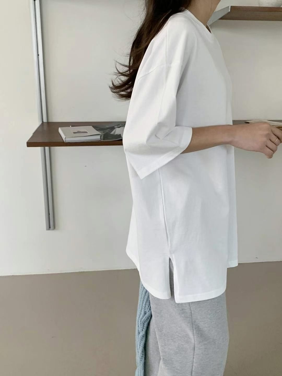 LEOPARD韓國代購女裝新款推薦26春夏職業人氣真品休閑T恤LEOPARDT恤