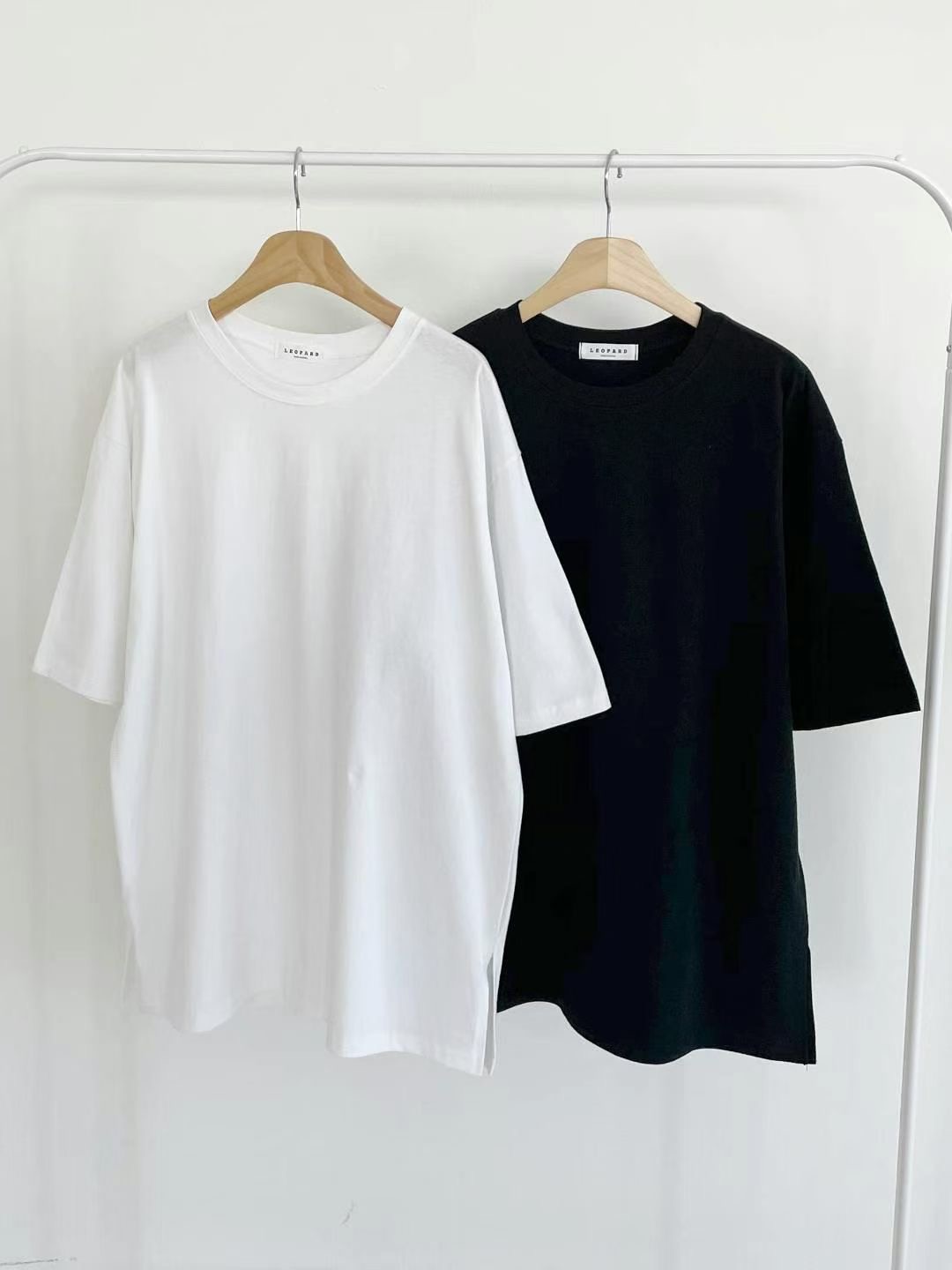 LEOPARD韓國代購女裝新款推薦26春夏職業人氣真品休閑T恤LEOPARDT恤圖色2左二色